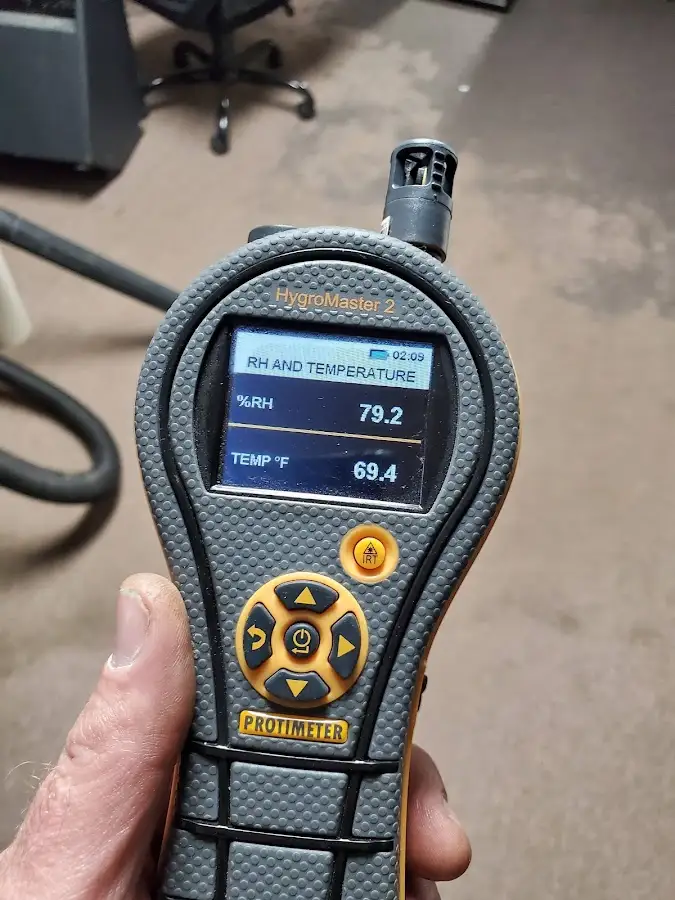 Moisture meter humidity assessment for Fire & Smoke Damage Restoration in Dunn Loring